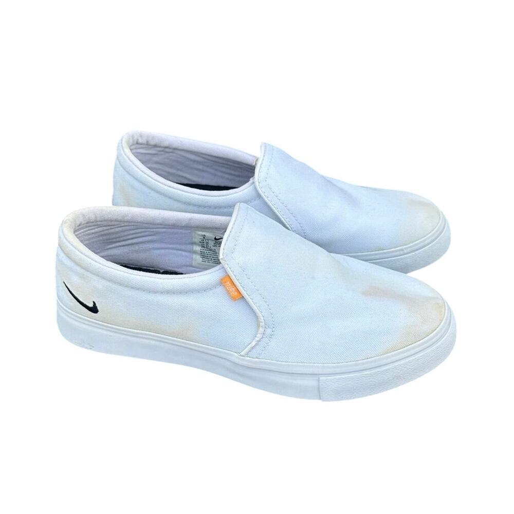 Women's Nike Court Royale AC Slip On‎ Sneakers Size 8 White